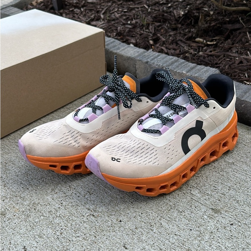 On Running Cloudmonster - Fawn/Turmeric